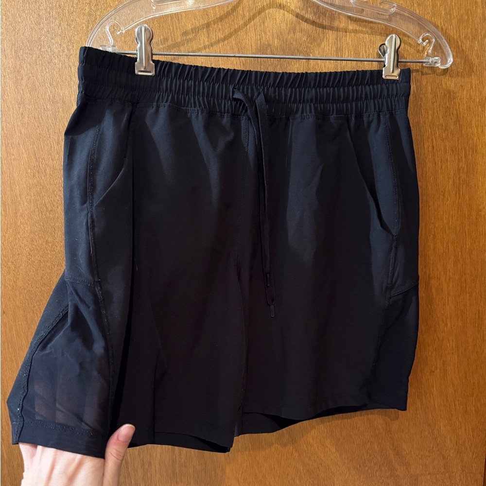 RBX Jet Black Active Shorts